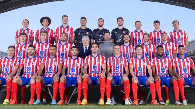 La plantilla completa del Atlético de Madrid (Fuente: Atleti)