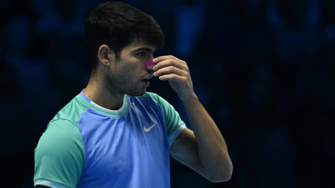 Carlos Alcaraz en la ATP Finals (Foto: Cordon Press)