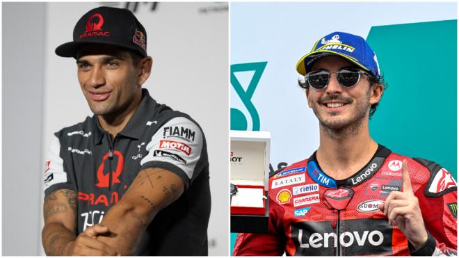 Jorge Martín y Pecco Bagnaia. (Fuente: Europa Press)