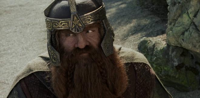 Gimli el enano en El Señor de los Anillos