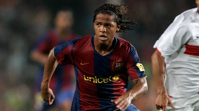 Giovani Dos Santos, en un partido con el FC Barcelona (Cordon Press)