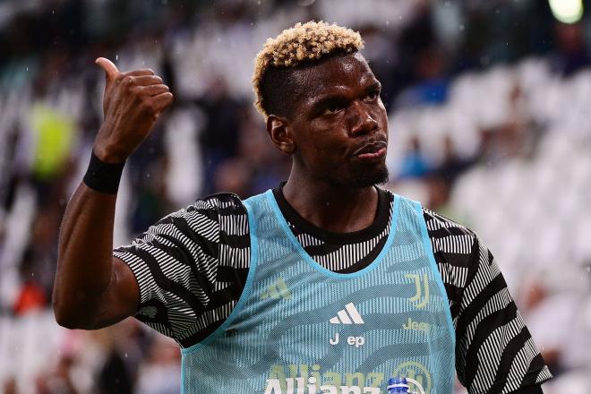 Paul Pogba se despide de la Juventus (Foto: Cordon Press).