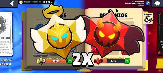 Llega el X2 de Premios Angelicales y Premios Demoniacos en Brawl Stars