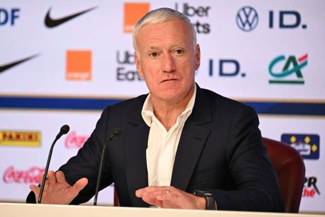 Deschamps en rueda de prensa (Cordon Press)