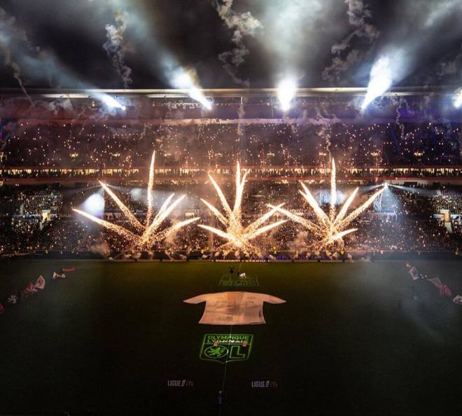 Estadio del Olympique de Lyon. (Foto: OL)