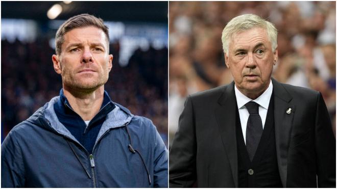 Xabi Alonso y Carlo Ancelotti (Fuente: Cordon Press)