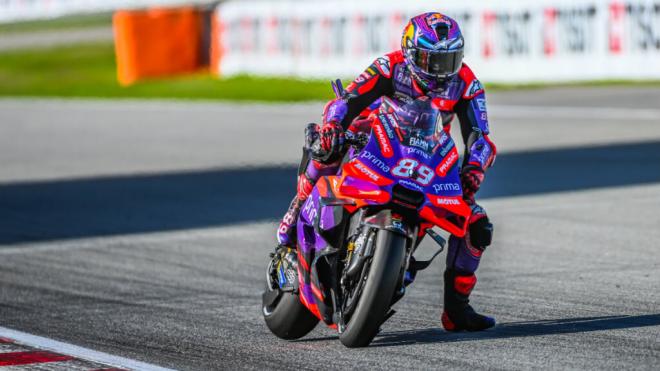 Jorge Martín en una carrera de Moto GP, antes de la final (Foto: Cordon Press)