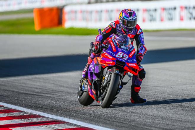 Jorge Martín, durante los entrenamientos libres en Montmeló (Cordon Press)