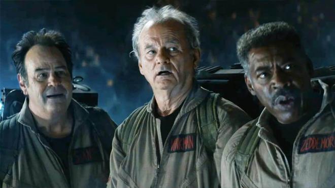 Dan Aykroyd, Bill Murray y Ernie Hudson en la nueva saga de Cazafantasmas