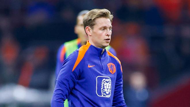 Frenkie de Jong en un partido con Países Bajos (Cordon Press)