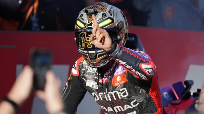 Jorge Martín celebrando su campeonato (Cordon Press)