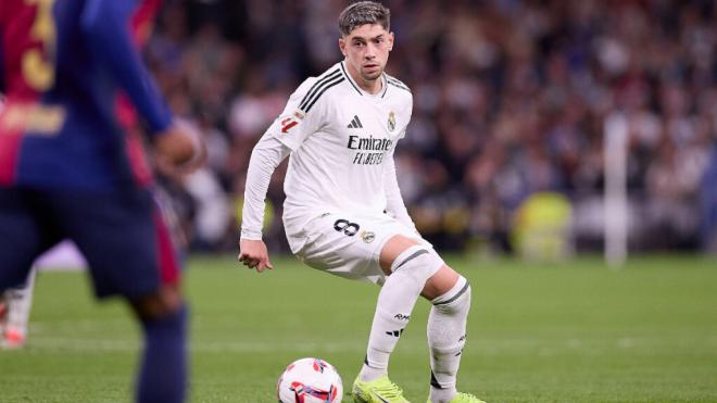 Federico Valverde en el Clásico contra el Barcelona (Cordon Press)