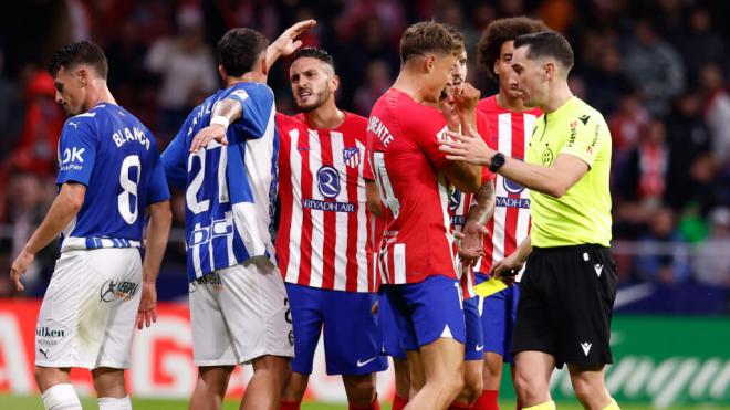 Atlético - Alavés de la pasada temporada (Europa Press)