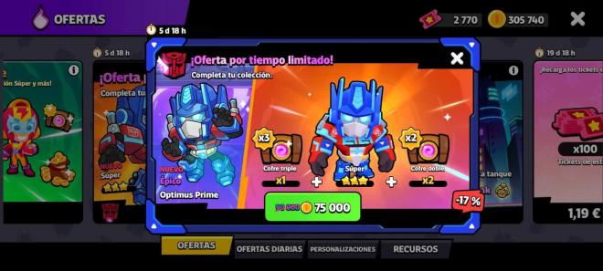 Los Transformers vuelven a Squad Busters en una oferta especial