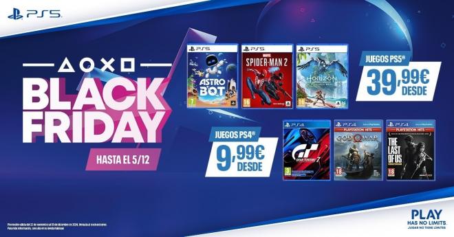 Astro Bot y Spider-Man 2: Miles Morales, algunos de los juegos señalados para el Black Friday.