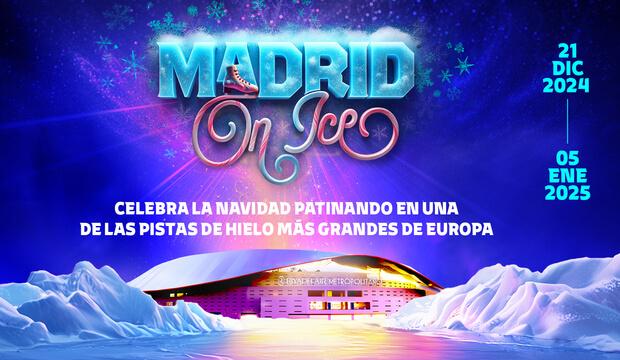 Cartel promocional de 'Madrid On Ice' (Atlético de Madrid)