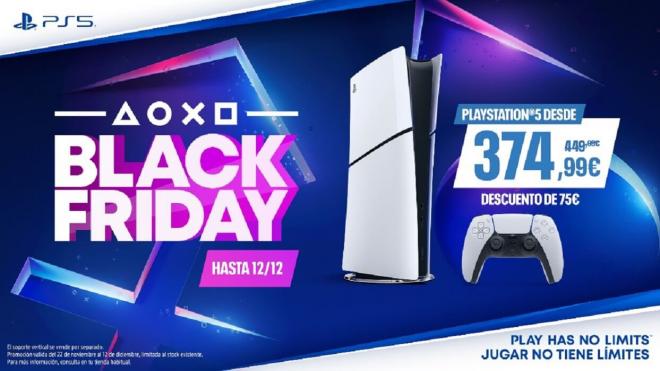 La PS5 baja de los 400 euros en la nueva oferta del Black Friday 2024.