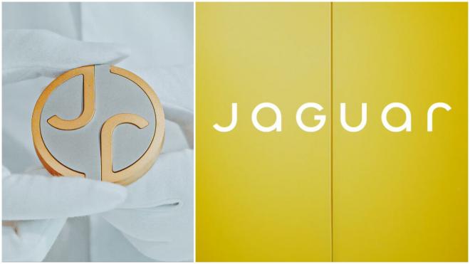 Jaguar ha realizado un cambio radical tanto en el logo como en la tipografía.