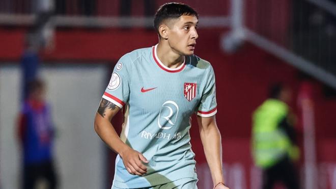 Nahuel Molina, en un partido de Copa del Rey con el Atlético de Madrid (Foto: Europa Press)