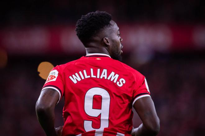 Iñaki Williams, durante un partido del Athletic (Foto: Cordon Press).