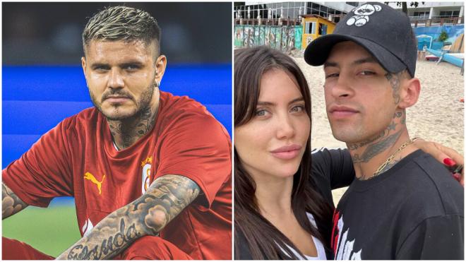 Mauro Icardi en el Fenerbahçe y Wanda Nara y L-Gante en redes (Cordon Press/ @lgante_ke1oke)