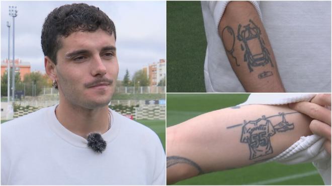 Los tatuajes de Sergio Camello (Fuente: ElDesmarque)