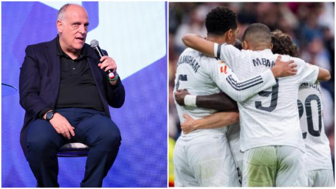 El Real Madrid contra Javier Tebas por LALIGA F