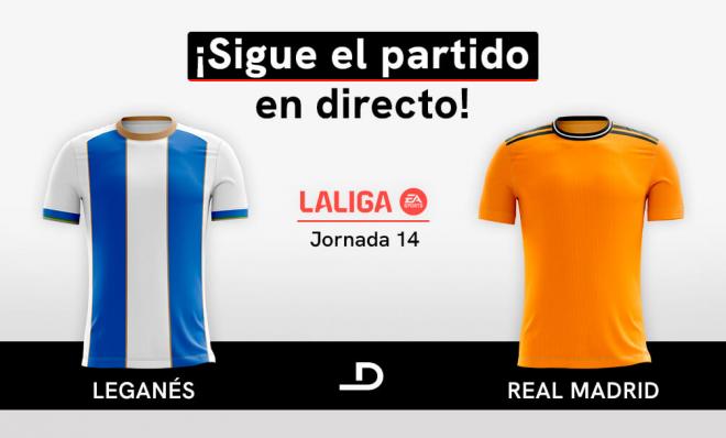 Leganés - Real Madrid, en directo el partido de LALIGA EA SPORTS.