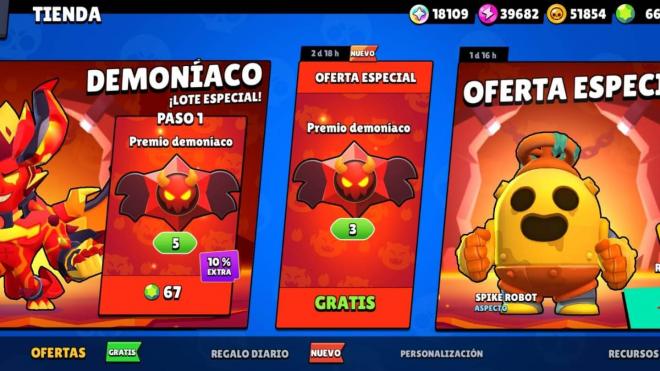 El penúltimo regalo del evento Ángeles contra Demonios en Brawl Stars