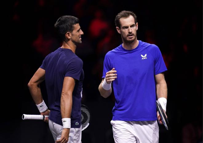 Djokovic y Andy Murray (Foto: Cordon Press).