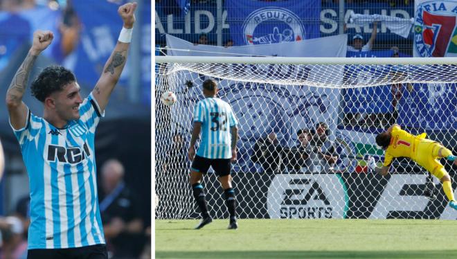 El golazo de Gastón Martinera en la final de Sudamericana (Fotos: EFE).