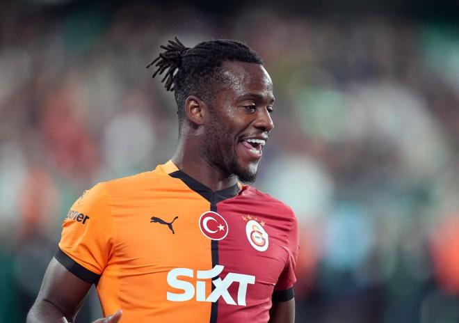 Michy Batshuayi celebra su gol en el Bodrum-Galatasaray (Foto: GSK).