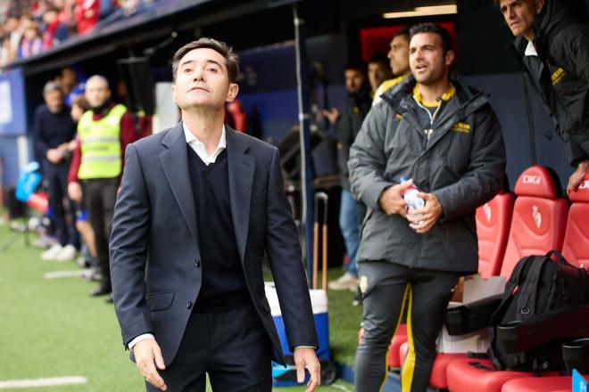 Marcelino García Toral, antes del Osasuna-Villarreal (Foto: Cordon Press).