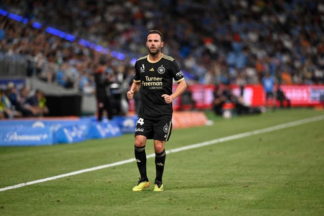 Juan Mata, en un partido del Western Sydney Wanderers (FOTO: Cordón Press).