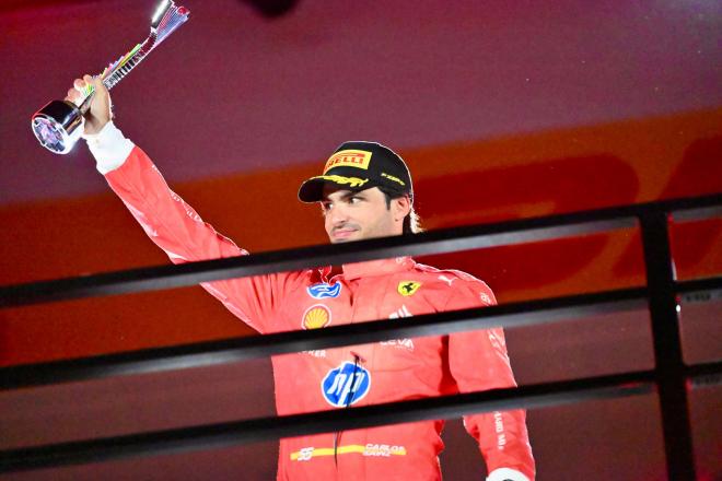 Carlos Sainz en el Gran Premio de Las Vegas (Foto: Cordon Press)