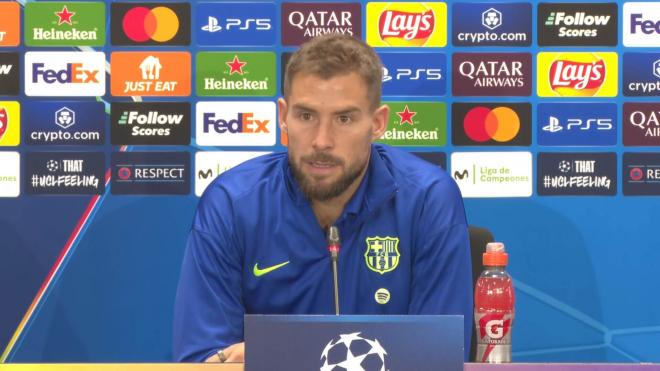 íñigo Martínez en rueda de prensa (Foto: ElDesmarque)