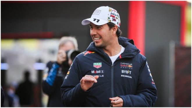 Sergio Perez, piloto de Red Bull, en el GP de Las Vegas. (Fuente: Europa Press)