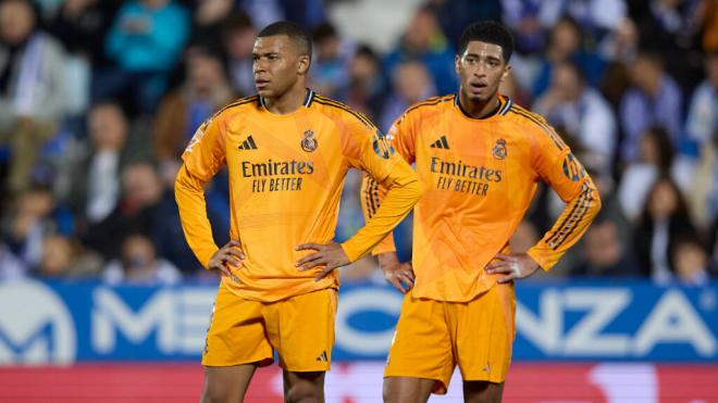 Mbappé y Bellingham en un partido con el Madrid (Cordon Press)