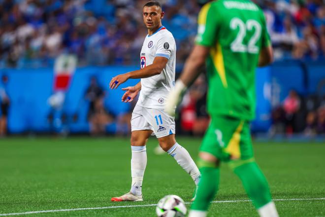 Georgios Giakoumakis, delantero de Cruz Azul (Foto: CordonPress).