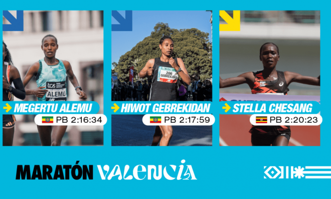 Élite femenina MAratón Valencia