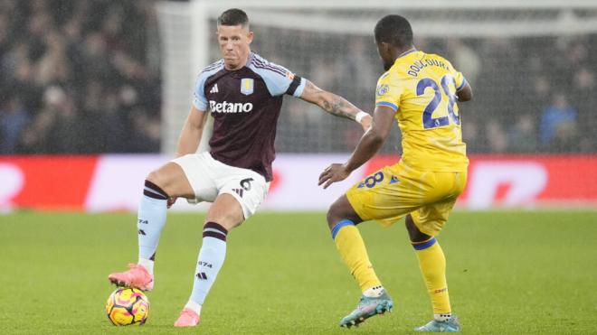 Ross Barkley, durante el Aston Villa-Crystal Palace (foto: Cordon Press)