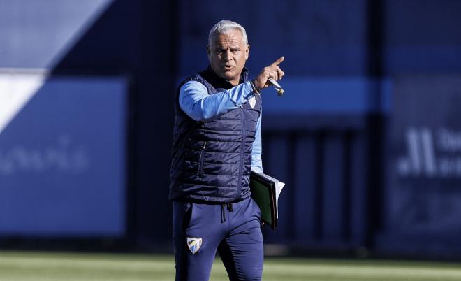 Sergio Pellicer, en un entrenamiento de esta temporada. (Foto: MCF)