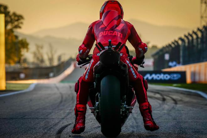 Marc Márquez en los primeros test con Ducati (Foto: Cordon Press)