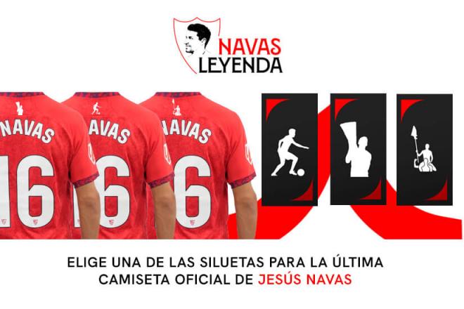 Los posibles diseños para la camiseta del Sevilla (Foto: SFC).