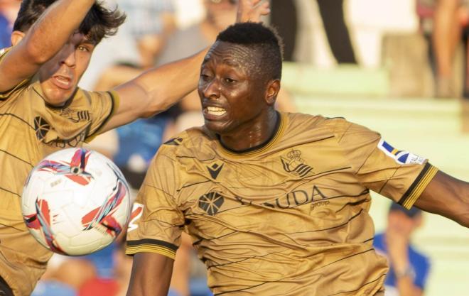 Sadiq Umar, con la Real Sociedad (Foto: LALIGA).