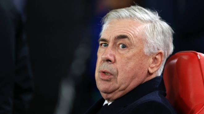 Carlo Ancelotti, en el Liverpool-Real Madrid (Cordon Press)