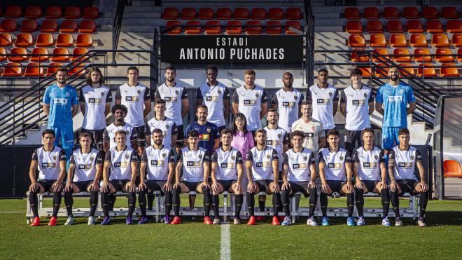 Foto oficial del Valencia CF 2024-25