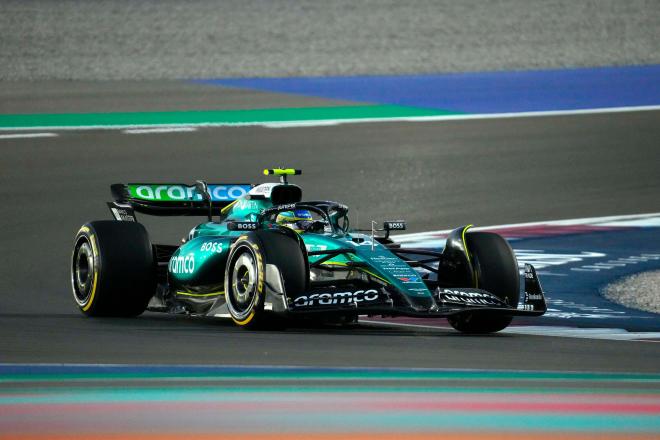 Fernando Alonso, en el GP de Qatar (Foto: Cordon Press).