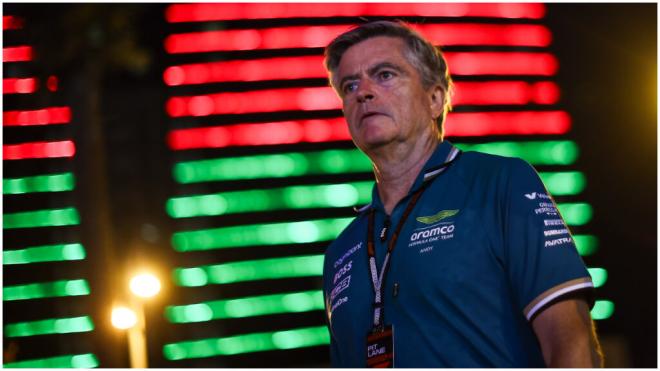 Andy Stevenson, director deportivo de Aston Martin. (Fuente: Europa Press)