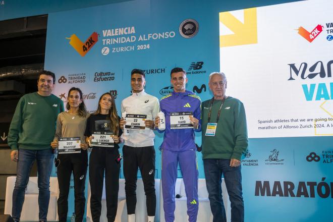 La élite española en el Maratón Valencia